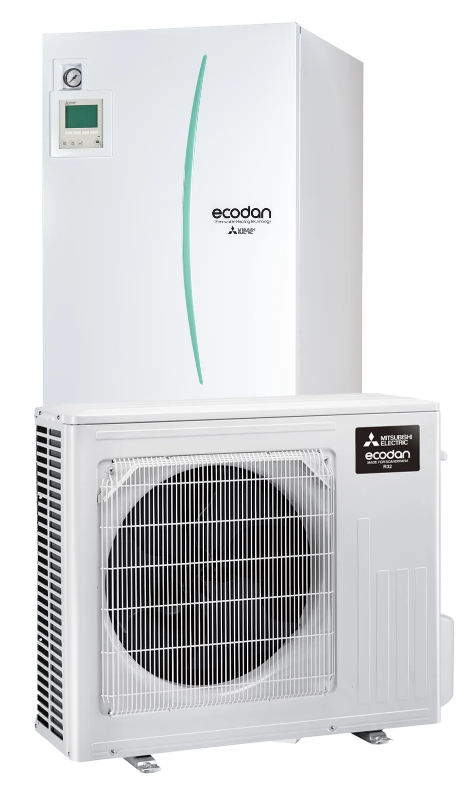 Mitsubishi Ecodan SHWM Luft-vattenvärmepump – bild 2